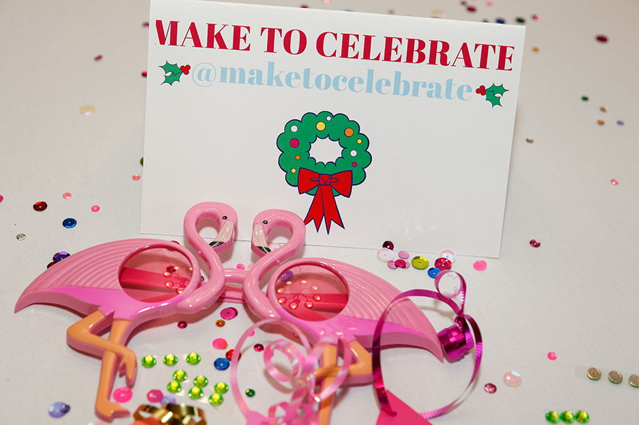 Make to Celebrate at Zelda of Glitter and Bubbles birthday party. 