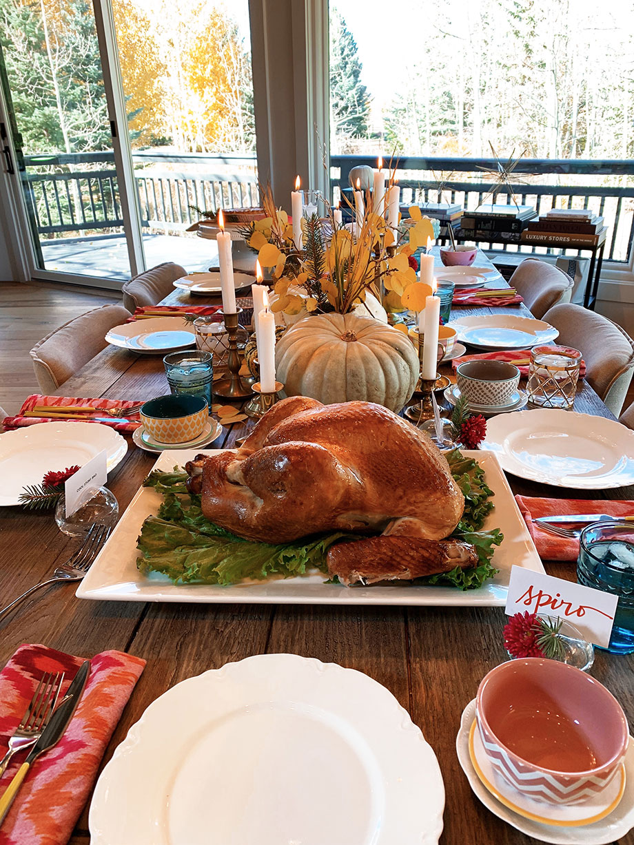 A delicious Thanksgiving meal from Boston Market. 