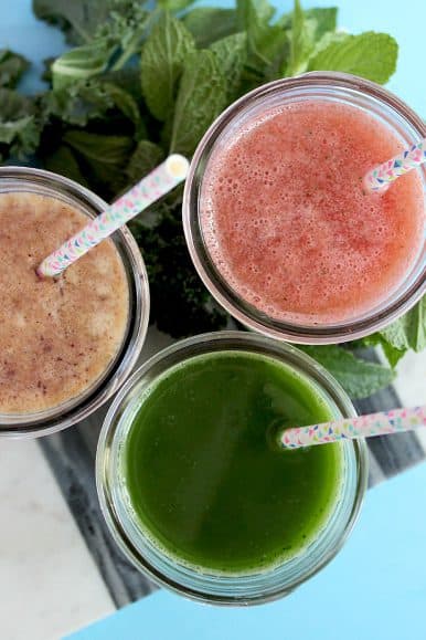 How to make juice at home without a juicer on Glitter and Bubbles.